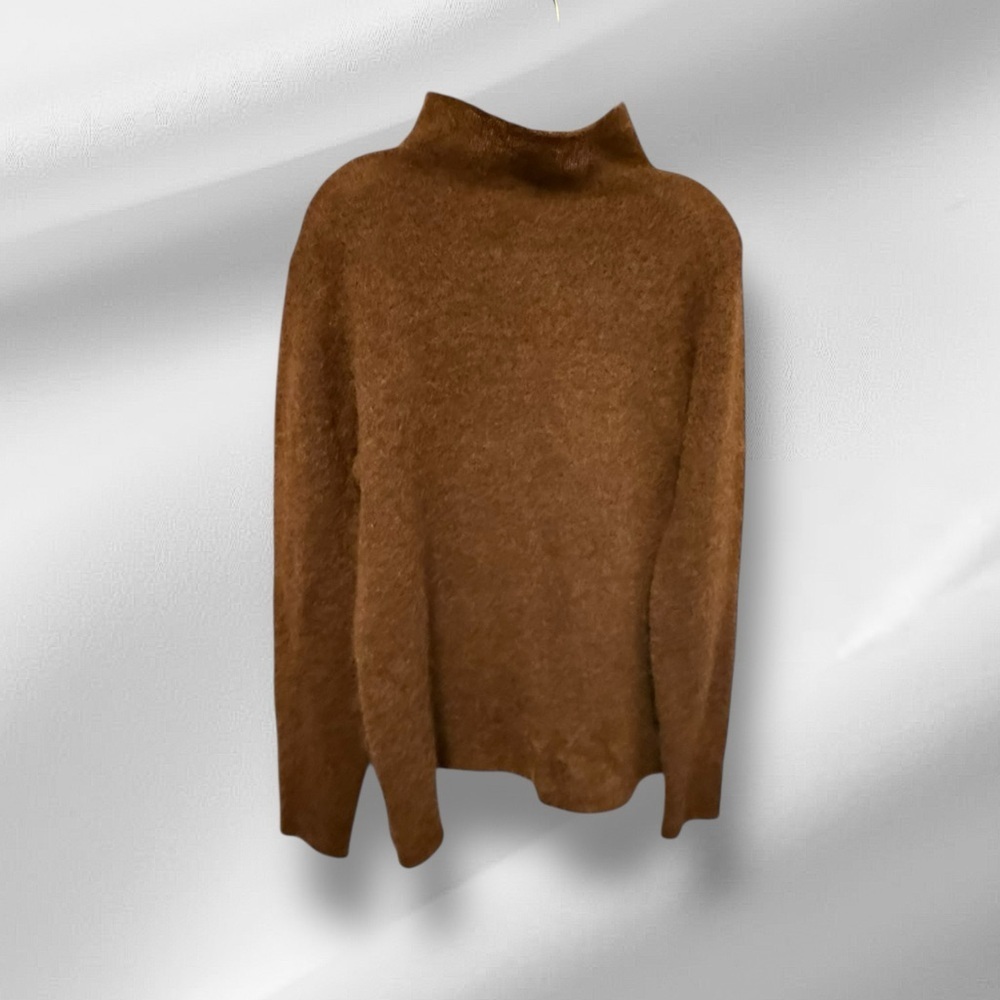 Eileen Fisher Mohair Wool Blend Petite Sweater